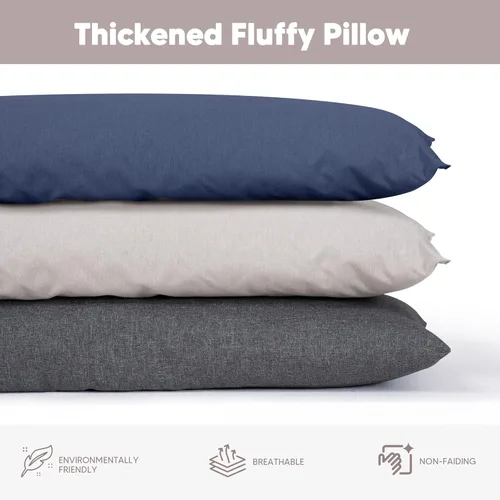 Miniatura 6 de SUNCREAT Almohada de hamaca desmontable extra grande para exteriores con lazos, café