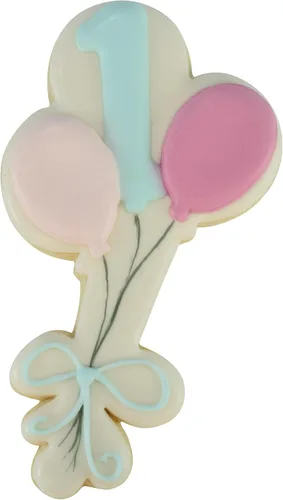 Miniatura 4 de R&M - Cortador de galletas con forma de globo (4.5 pulgadas), acero inoxidable