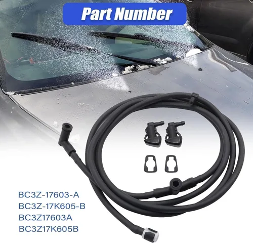 Miniatura 4 de XQSMWF Kit de reparación de boquillas de rociador de fluido para limpiaparabrisas, compatible con Ford F250 F350 F450 F550 Super Duty 2011-2016, kit