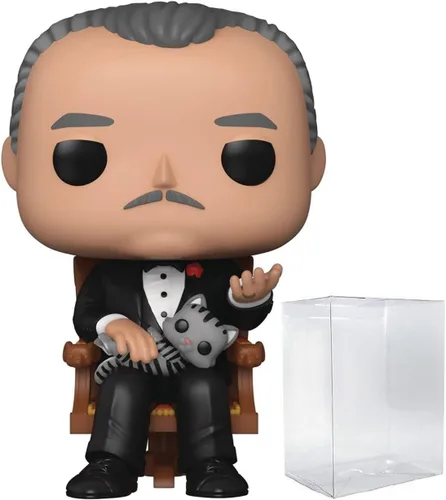POP The Godfather 50th - Figura de vinilo de Don Vito Corleone Funko (con funda protectora de caja compatible), multicolor, 3.75 pulgadas