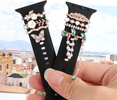 Miniatura 3 de Correas de reloj compatibles con Apple Watch Band de 1.614 in, 1.575 in, 1.496 in, 1.654 in, 1.732 in, 1.772 in, 1.929 in, para mujer, accesorios