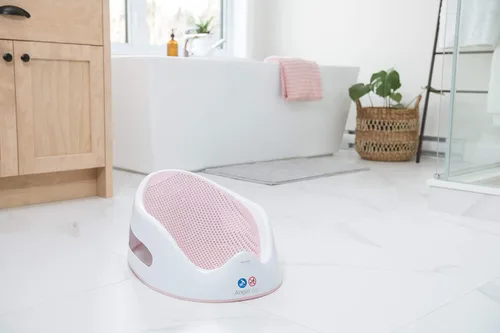 Miniatura 8 de Angelcare Soporte de baño para bebés (rosa) Ideal para bebés de menos de 6 meses (paquete de 2)