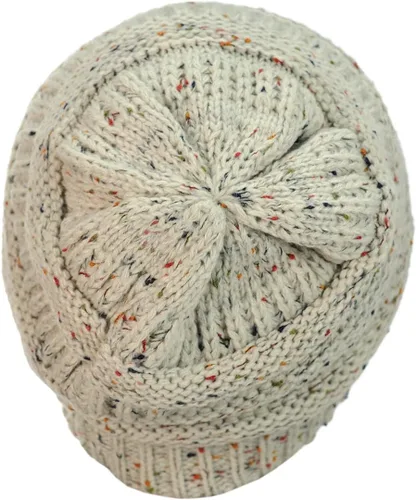 Miniatura 278 de C.C Trendy Warm Chunky Soft Stretch Cable Knit Beanie