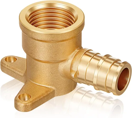 Miniatura 10 de 1 "X 1" Codo de 90 grados Pex A Accesorios de expansión Accesorios de latón Herramienta de crimpado Pex para conexión de tubería de tubería, ASTM
