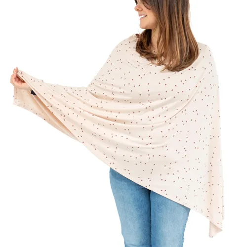 Miniatura 8 de WeeSprout Cubierta de Lactancia para Amamantar, Poncho de Lactancia Suave y Transpirable, Inserción para el Cuello para Ver sin Manos, Cubierta