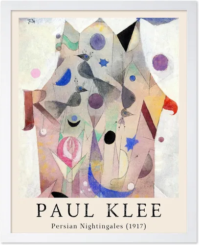 Miniatura 45 de Poster Master Póster vintage de Paul Klee – Impresión retro de cómicos – Arte de dibujo – Arte abstracto – Regalo para hombres y mujeres – Estilo-09