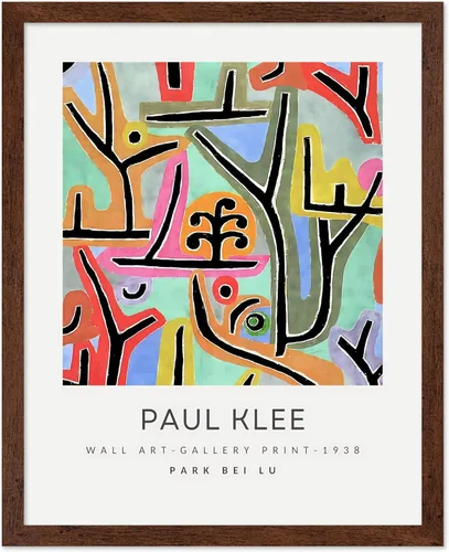 Miniatura 19 de Poster Master Póster vintage de Paul Klee – Impresión retro de cómicos – Arte de dibujo – Arte abstracto – Regalo para hombres y mujeres – Estilo-09