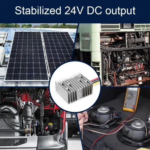Miniatura 5 de Convertidor CC de 12 V a 24 V, 15 A, 360 W, resistente al agua, transformador de corriente continua para automóvil, camión, vehículo, barco, motor