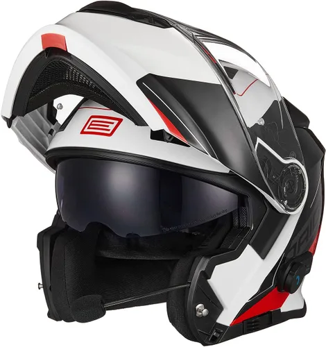 Miniatura 6 de ORIGINE Casco Modular Bluetooth con Marcación por Voz para Casco de Motocicleta, Llamadas Manos Libres, Aprobado por DOT