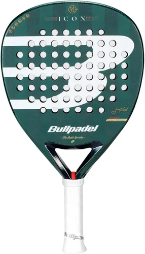 BULLPADEL Pala de pádel ICON 2026 | Juan Martin Díaz Legend Pala Padel para ataque devastador | Concepto de torsión, cara X-Tend Carbon 12K, núcleo