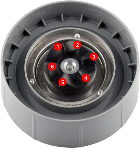 Miniatura 4 de Reemplazo de la cuchilla extractora 600w 900w para NutriBullet NB-101s
