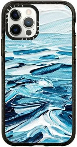 Miniatura 29 de CASETiFY Impact - Funda para iPhone 12 y iPhone 12 Pro, Bearly Awake, color negro transparente