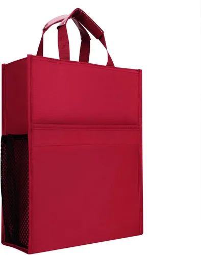 ITODA Carpeta de archivos Maletín con asa Portátil Cremallera Multifuncional Organizador de Documentos de Negocios Bolsa Bolsa de Mensajero de Viaje