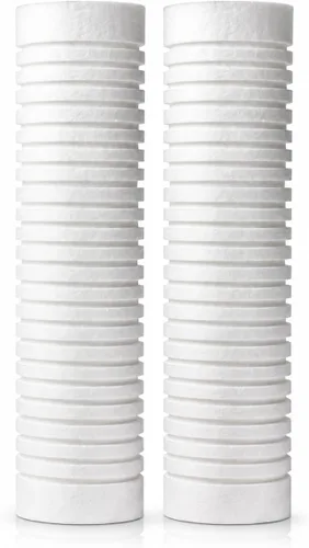 AO Smith AO-WH-PREV-R2 - Cartucho de repuesto para filtro de agua de sedimentos de 5 micrones, 2.5 x 10 pulgadas, paquete de 2, para sistemas de