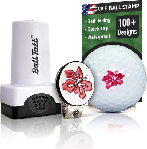 Miniatura 25 de Sello de pelota de golf - Marcador autoentintado - Herramienta de marcado permanente de secado rápido, sin fugas ni recargas, sello de golf