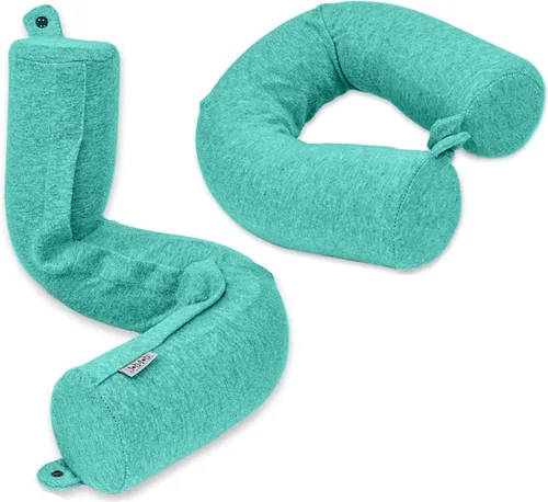 Miniatura 8 de Dot&Dot Travel Pillow Neck Pillow with Hood for Airplane Sleeping, Memory Foam Pillow with Chin Support, Detachable Hoodie, Washable Cover