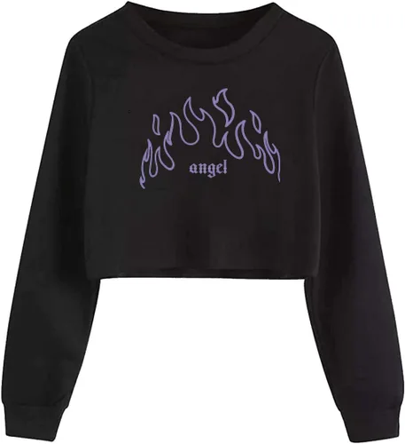 Miniatura 35 de Camiseta corta para niñas y niños, linda sudadera estética con gráficos de dibujos animados para adolescentes