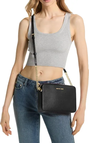 Miniatura 19 de MICHAEL Michael Kors Jet Set - Juego de cruz de piel Saffiano grande