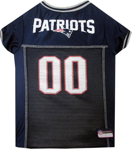 Miniatura 16 de Camiseta para perro de los New Orleans Saints, de la NFL, talla: L, el mejor atuendo de camiseta de fútbol americano para perros o gatos, con Santos