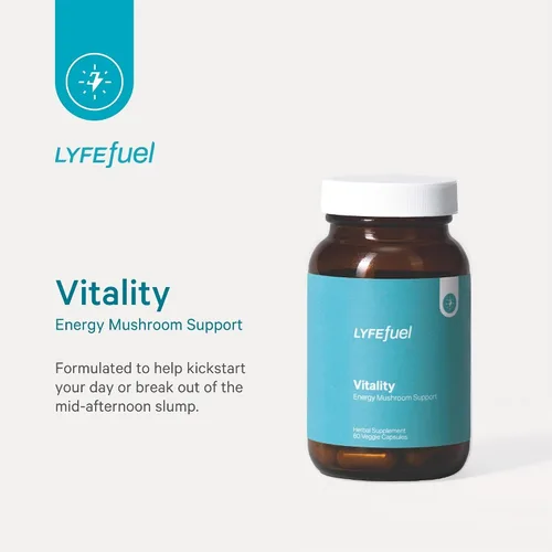 Miniatura 2 de LyfeFuel Mezcla adaptógena para energía natural y vitalidad Suplemento de hongos y complejo de hierbas orgánicas para aumentar la resistencia
