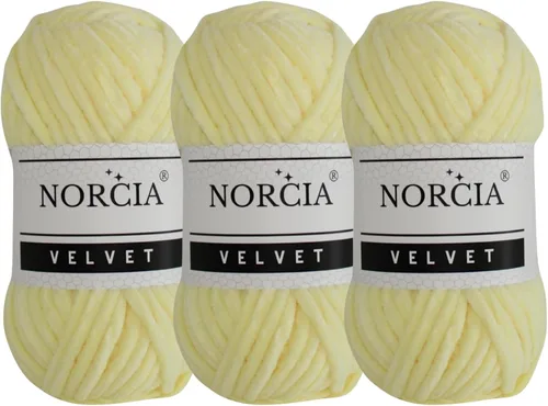 Miniatura 10 de Hilo de terciopelo suave para ganchillo súper voluminoso para manta de bebé de 3.53 oz (74.3 yardas) para tejer hilo amigurumi para tejer ganchillo