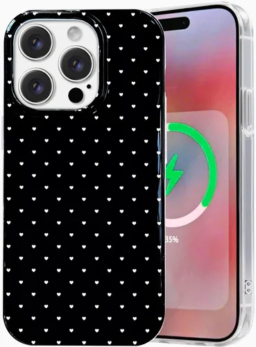 Miniatura 15 de I-MGAE-IN-AR Funda compacta para iPhone 13 Pro, diseño colorido de flores iridiscentes, protección de grado militar a prueba de golpes, funda