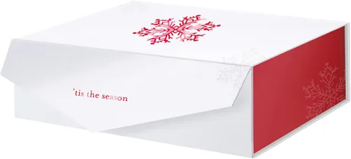 Miniatura 20 de PACKHOME Caja de regalo de 9 x 6.5 x 3.8 pulgadas, caja plegable rectangular con tapa magnética para embalaje de regalo (rosa mate, textura de grano)