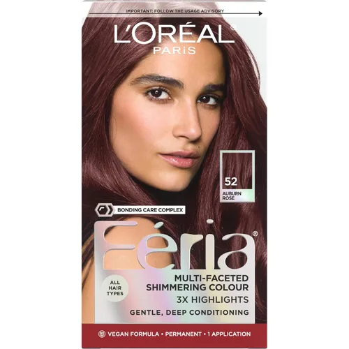 Miniatura 42 de L'Oreal Paris Feria - Tinte permanente multifacético y brillante, 60 Crystal Brown (castaño claro), paquete de 1 60 marrón claro