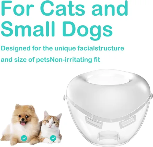Miniatura 3 de Nebulizador para gatos y máscara de inhalador para gatos, máscara de oxígeno para mascotas para gatos, cachorros y perros pequeños
