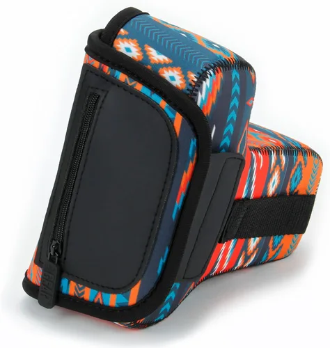 Miniatura 7 de USA GEAR - DSLR estuche/funda para cámara con almacenamiento de accesorios con cierre, flexible y pasador para cinturón de neopreno, compatible