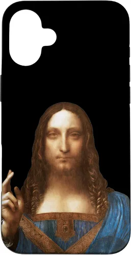 Miniatura 23 de Funda para iPhone 12 Pro Max Leonardo da Vinci - Salvator Mundi (salvador del mundo)