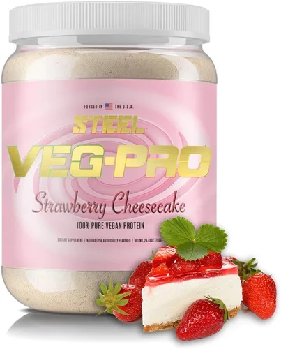 Miniatura 6 de Suplementos de acero Veg-PRO, proteína de chícharo vegetal, aislado en polvo, suplemento natural orgánico vegano 680.38 g (1.5 libras).