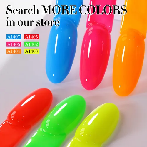 Miniatura 6 de Double Rhythm - Juego de esmaltes de uñas de gel de 6 colores Baby Light Pastel Milky, kit de iniciación para arte, bricolaje, salón, hogar
