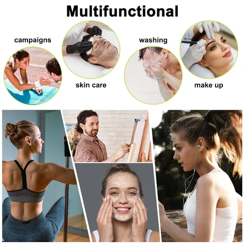 Miniatura 6 de Diademas de Metal, Con Dientes Cinta para el Cabello para Hombres, Diademas para Mujeres, Unisex Negro Ondulado Primavera Deportes al Aire Libre