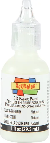 Miniatura 2 de Scribbles Pintura para tela 3D, gel de cristal, brillo, 1 oz. Multicolor
