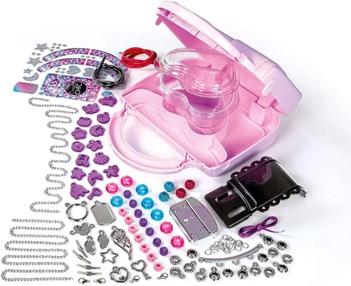 Miniatura 4 de Clementoni - Crazy Chic: Kit de moda y joyería para niños, crea pulseras, cuentas y colgantes (más de 7 años)