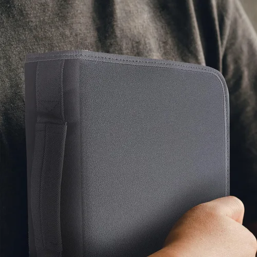 Miniatura 25 de DEHITE Funda para la Biblia para mujer, bolsas de transporte de la Biblia, tamaños medianos y grandes, ranuras para bolígrafos, tela de primera