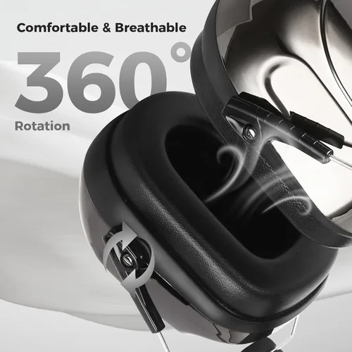 Miniatura 137 de ProCase NRR 28dB Noise Reduction Ear Muffs, Foldable Adjustable Noise Cancelling Headphones