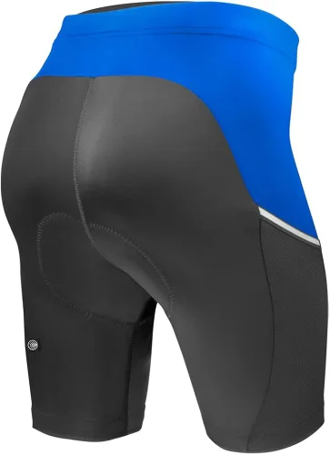 Miniatura 2 de Aero Tech Luna - Pantalones cortos de ciclismo acolchados para mujer con bolsillo reflectante