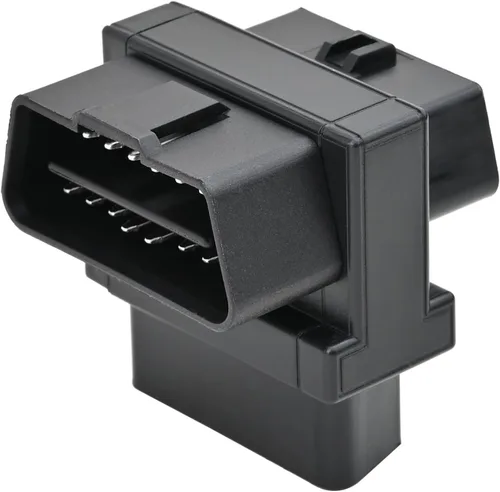 iKKEGOL Cable divisor OBD2 de bolsillo, OBD II completo de 16 pines, 1 macho a doble hembra, 1 a 2 T, convertidor adaptador de extensión de 2 vías