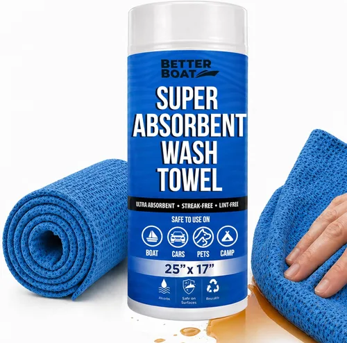 Toallas Súper Absorbentes, Paño de Gamuza Sintética para Secado de Autos y Barcos, Toalla de Enfriamiento Suave, Suministros de Limpieza de Grado