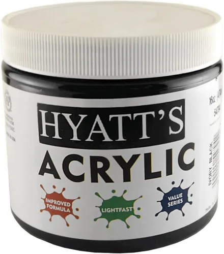Miniatura 10 de Hyatt's Alizarine - Pintura acrílica carmesí Tubo de pintura acrílica de 2.5 fl oz de grado artístico Secado rápido y pintura no tóxica