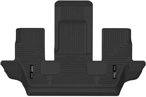 Husky Liners Alfombrillas para piso Weatherbeater | Se adapta a Jeep Grand Cherokee L 2021-2025 con asientos de segunda fila tipo butaca | Tercera