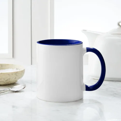 Miniatura 100 de CafePress I Love Nebraska Taza de café de cerámica de 11 oz (11.0 fl oz)