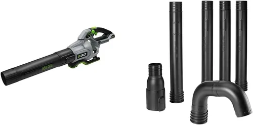 LB6500 650 CFM 56V soplador eléctrico inalámbrico + kit de accesorios de limpieza de canalones
