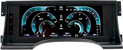 Miniatura 3 de Auto Meter 7006 Invision Ajuste Directo Digital Dash LCD para Camión Chevy 95-98, Negro