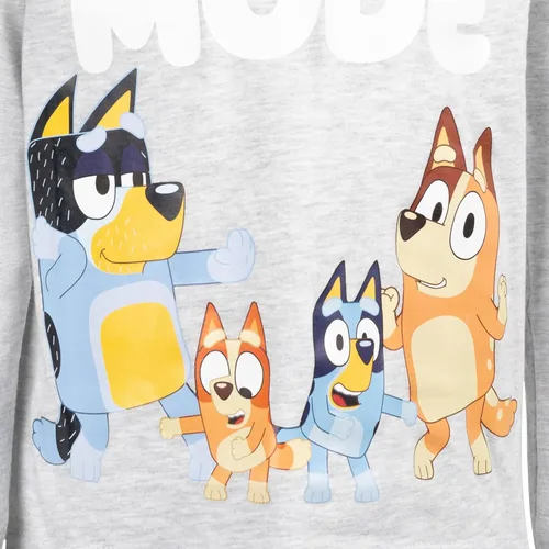Miniatura 6 de Bluey Paquete de 3 camisetas gráficas de manga larga para niños