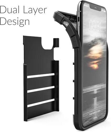 Miniatura 4 de Crave Funda para iPhone 11 Pro Max, funda de protección resistente resistente para Apple iPhone 11Pro Max (6.5 pulgadas), color negro
