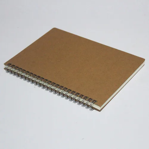 Miniatura 5 de YUREE Cuaderno de espiral/diario en espiral, cuaderno de tapa dura, 140 páginas (70 hojas) con rayas anchas, A5, 8.4 x 5.9 pulgadas
