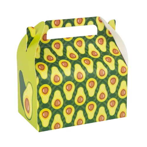 Miniatura 14 de Hammont Cajas de papel (10 unidades) - Cajas de galletas para regalos de fiesta, bonitos diseños, perfectas para fiestas y celebraciones, 6.25 x